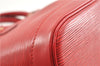 Authentic Louis Vuitton Epi Alma PM Hand Bag Red M52147 LV 1930G