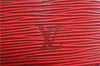 Authentic Louis Vuitton Epi Alma PM Hand Bag Red M52147 LV 1930G