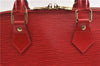 Authentic Louis Vuitton Epi Alma PM Hand Bag Red M52147 LV 1930G