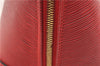 Authentic Louis Vuitton Epi Alma PM Hand Bag Red M52147 LV 1930G