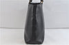 Authentic GUCCI Bamboo Shoulder Tote Bag Leather Black 1931D