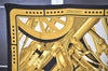 Authentic HERMES Carre 90 Scarf "RHYTHMES" Silk Black 1933I