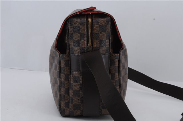 Authentic Louis Vuitton Damier Naviglio Shoulder Cross Body Bag N45255 LV 1935D