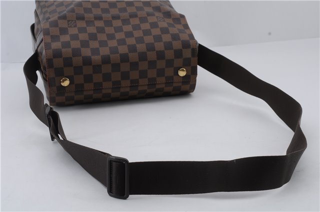 Authentic Louis Vuitton Damier Naviglio Shoulder Cross Body Bag N45255 LV 1935D