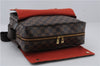 Authentic Louis Vuitton Damier Naviglio Shoulder Cross Body Bag N45255 LV 1935D