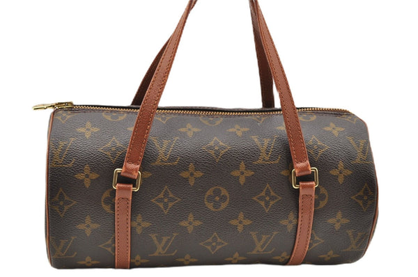 Authentic Louis Vuitton Monogram Papillon 26 Hand Bag Old Model LV 1936G