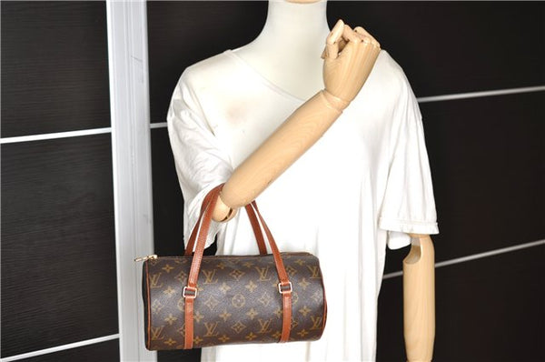 Authentic Louis Vuitton Monogram Papillon 26 Hand Bag Old Model LV 1936G