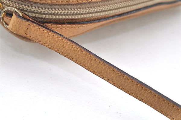 Authentic GUCCI GG Plus PVC Leather Shoulder Cross Body Bag Purse White 1936I