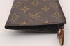 Authentic Louis Vuitton Monogram Pouch For Bucket GM LV 1937I