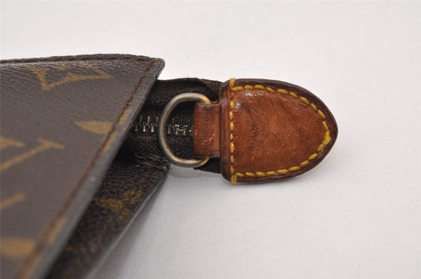 Authentic Louis Vuitton Monogram Pouch For Bucket GM LV 1937I