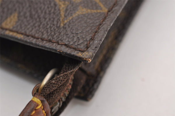Authentic Louis Vuitton Monogram Pouch For Bucket GM LV 1937I