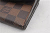 Authentic Louis Vuitton Damier Portefeuille Sarah Long Wallet N61734 LV 1939G