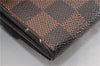 Authentic Louis Vuitton Damier Portefeuille Sarah Long Wallet N61734 LV 1939G