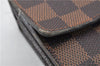 Authentic Louis Vuitton Damier Portefeuille Sarah Long Wallet N61734 LV 1939G