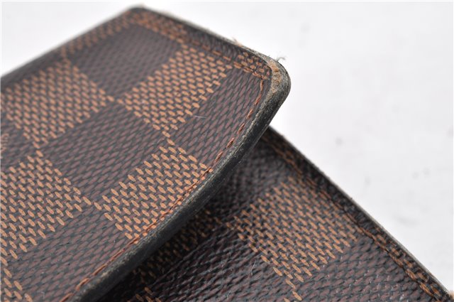 Authentic Louis Vuitton Damier Portefeuille Sarah Long Wallet N61734 LV 1939G