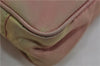 Authentic PRADA Nylon Leather Shoulder Cross Body Bag Khaki Light Purple 1940D