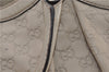 Authentic GUCCI Guccissima Sukey Shoulder Tote Bag GG Leather 211944 Ivory 1941F