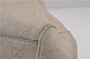 Authentic GUCCI Guccissima Sukey Shoulder Tote Bag GG Leather 211944 Ivory 1941F