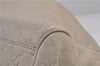 Authentic GUCCI Guccissima Sukey Shoulder Tote Bag GG Leather 211944 Ivory 1941F