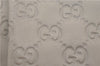 Authentic GUCCI Guccissima Sukey Shoulder Tote Bag GG Leather 211944 Ivory 1941F
