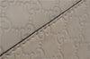 Authentic GUCCI Guccissima Sukey Shoulder Tote Bag GG Leather 211944 Ivory 1941F