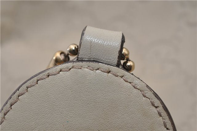 Authentic GUCCI Guccissima Sukey Shoulder Tote Bag GG Leather 211944 Ivory 1941F