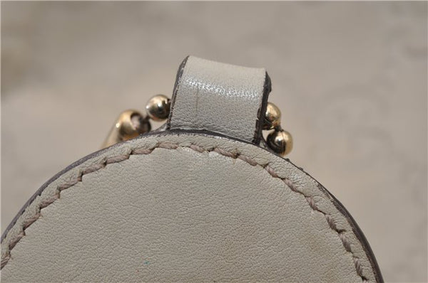 Authentic GUCCI Guccissima Sukey Shoulder Tote Bag GG Leather 211944 Ivory 1941F