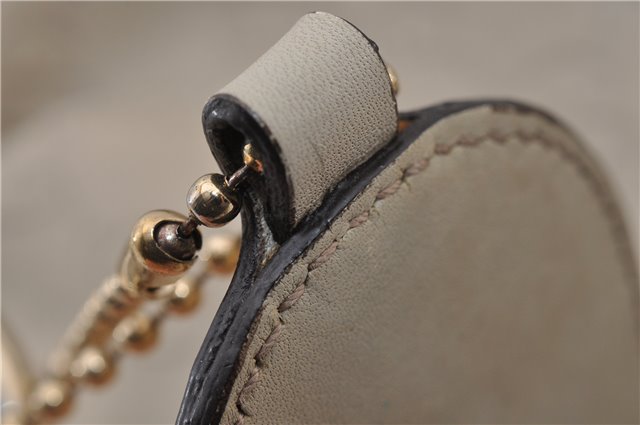 Authentic GUCCI Guccissima Sukey Shoulder Tote Bag GG Leather 211944 Ivory 1941F