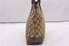 Authentic GUCCI Vintage Shoulder Tote Bag GG Canvas Leather 0021119 Brown 1942G