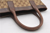 Authentic GUCCI Vintage Shoulder Tote Bag GG Canvas Leather 0021119 Brown 1942G