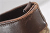 Authentic GUCCI Vintage Shoulder Tote Bag GG Canvas Leather 0021119 Brown 1942G