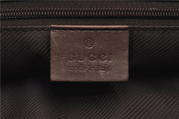 Authentic GUCCI Vintage Shoulder Tote Bag GG Canvas Leather 0021119 Brown 1942G