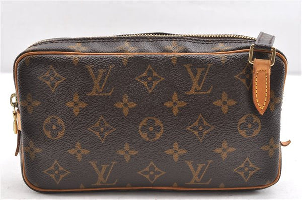 Auth Louis Vuitton Monogram Marly Bandouliere Shoulder Cross Bag M51828 LV 1943G