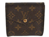 Authentic Louis Vuitton Monogram Porte Monnaie Billets Wallet M61660 LV 1944F