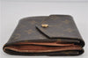 Authentic Louis Vuitton Monogram Porte Monnaie Billets Wallet M61660 LV 1944F