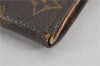 Authentic Louis Vuitton Monogram Porte Monnaie Billets Wallet M61660 LV 1944F