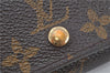 Auth Louis Vuitton Monogram Porte Monnaie Billets Tresor Wallet M61730 LV 1944G