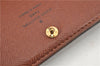 Auth Louis Vuitton Monogram Porte Monnaie Billets Tresor Wallet M61730 LV 1944G