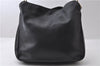 Authentic GUCCI Bamboo 2way Hand Shoulder Bag Leather 0011638 Black Junk 1945D