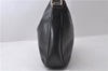 Authentic GUCCI Bamboo 2way Hand Shoulder Bag Leather 0011638 Black Junk 1945D