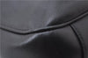 Authentic GUCCI Bamboo 2way Hand Shoulder Bag Leather 0011638 Black Junk 1945D