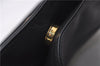 Authentic GUCCI Bamboo 2way Hand Shoulder Bag Leather 0011638 Black Junk 1945D