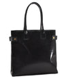 Authentic GUCCI Bamboo Shoulder Hand Bag Purse GG Leather Black Junk 1945G