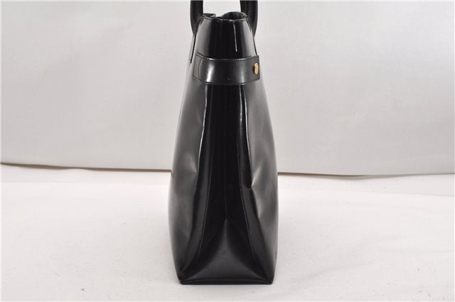 Authentic GUCCI Bamboo Shoulder Hand Bag Purse GG Leather Black Junk 1945G