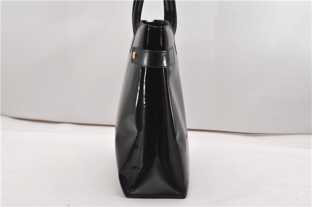 Authentic GUCCI Bamboo Shoulder Hand Bag Purse GG Leather Black Junk 1945G