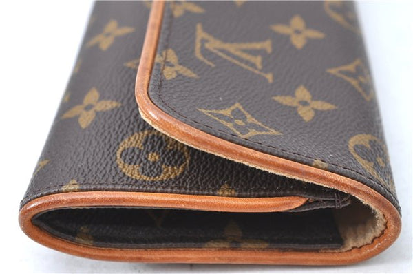 Authentic Louis Vuitton Monogram Pochette Twin PM Shoulder Bag M51854 LV 1946B