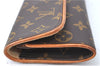 Authentic Louis Vuitton Monogram Pochette Twin PM Shoulder Bag M51854 LV 1946B