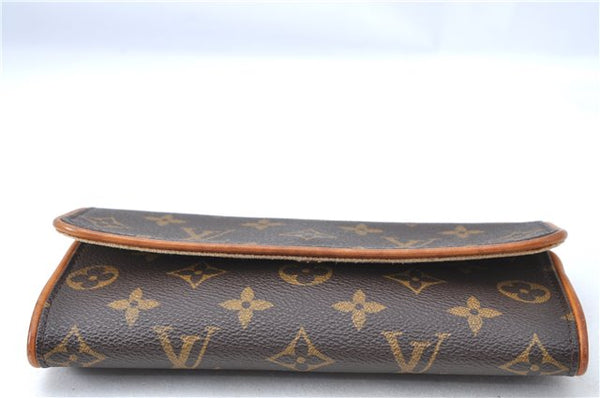 Authentic Louis Vuitton Monogram Pochette Twin PM Shoulder Bag M51854 LV 1946B