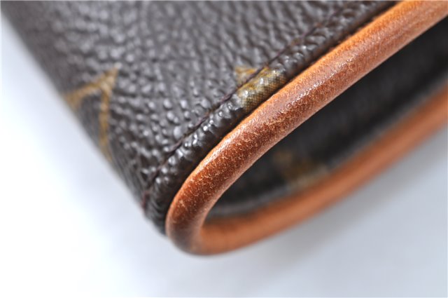 Authentic Louis Vuitton Monogram Pochette Twin PM Shoulder Bag M51854 LV 1946B