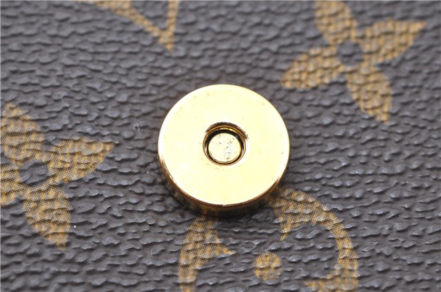 Authentic Louis Vuitton Monogram Pochette Twin PM Shoulder Bag M51854 LV 1946B